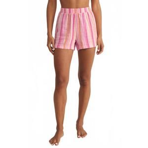 NEW Z SUPPLY morning stripe shorts in pink